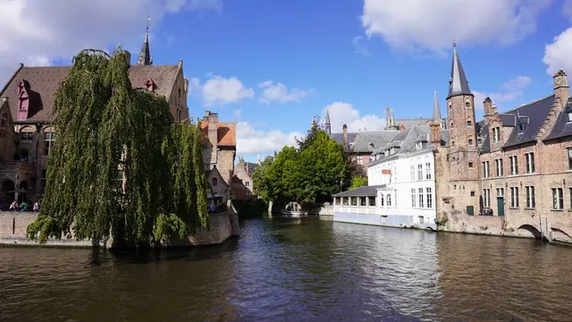 Radarska slika padavin Belgija