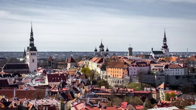 Radarska slika padavin Estonija
