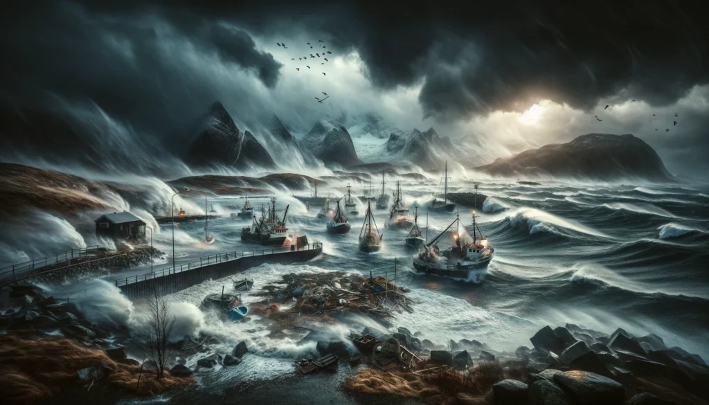 Divjanje orkanskih vetrov na Norveškem: Ali podnebne spremembe poslabšujejo ekstremne nevihte v Evropi?